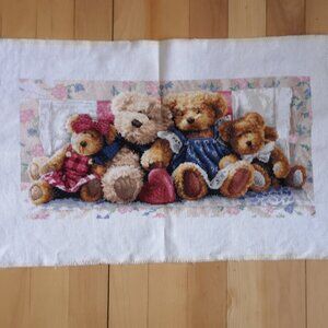 Dimensions Gold Collection "A Row Of Love" Counted Cross Stitch Unframed